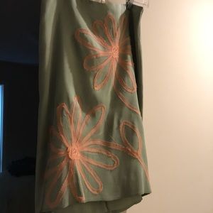 Silk skirt